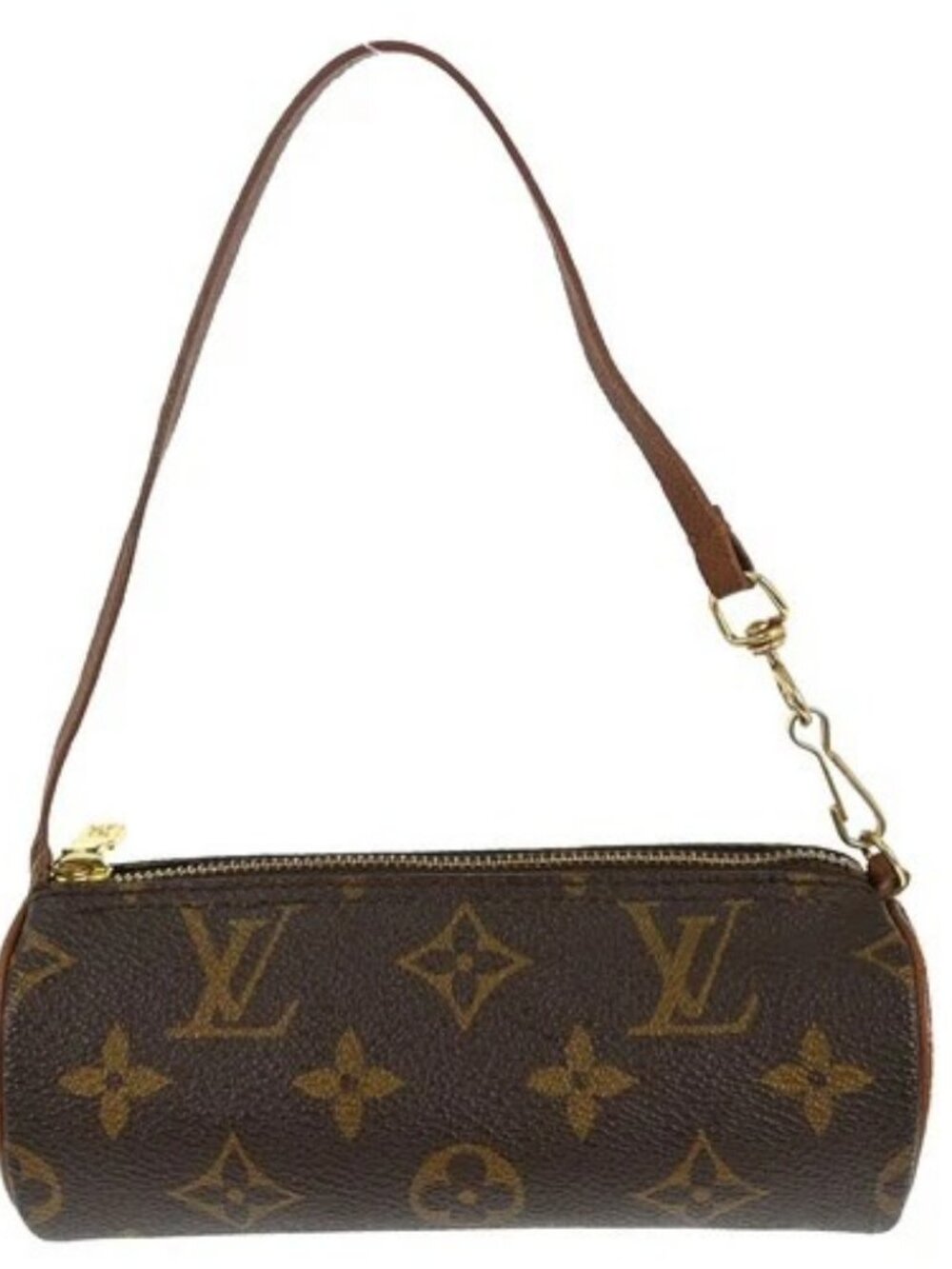 Best02 LOUIS VUITTON MONOGRAM PAPILLON ATTACHED POUCH BAG YQ06972
